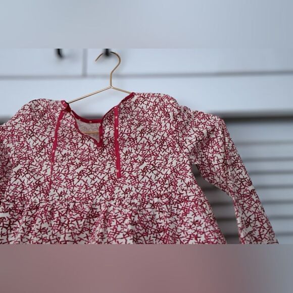 Carolina Herrera Kids Cotton Silk tiered Dress Size 6 - Picture 8 of 12